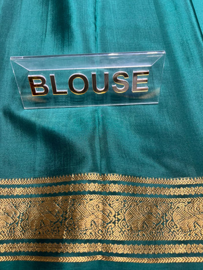 Pure Mysore Silk Saree.