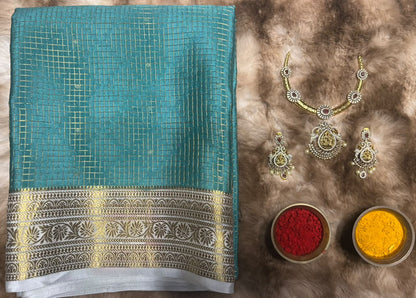 Pure Mysore Silk Saree.