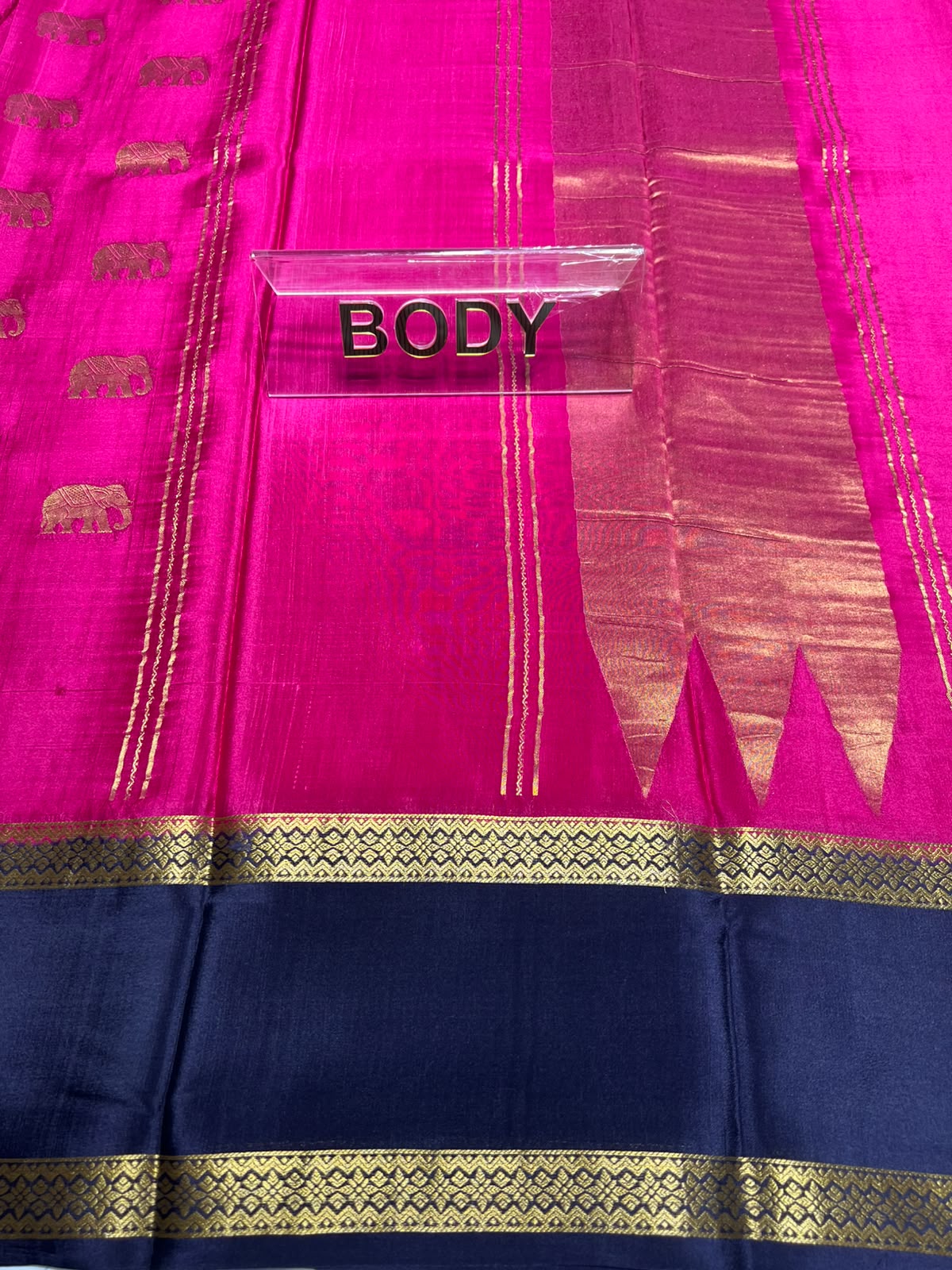 Pure Mysore Silk Saree.