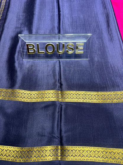 Pure Mysore Silk Saree.