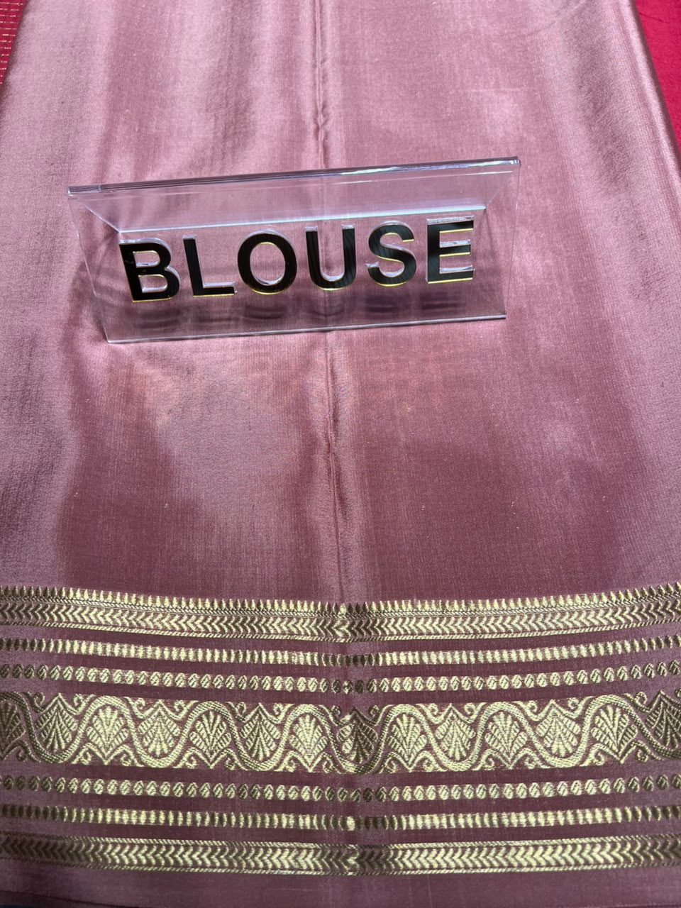 Pure Mysore Silk Saree.