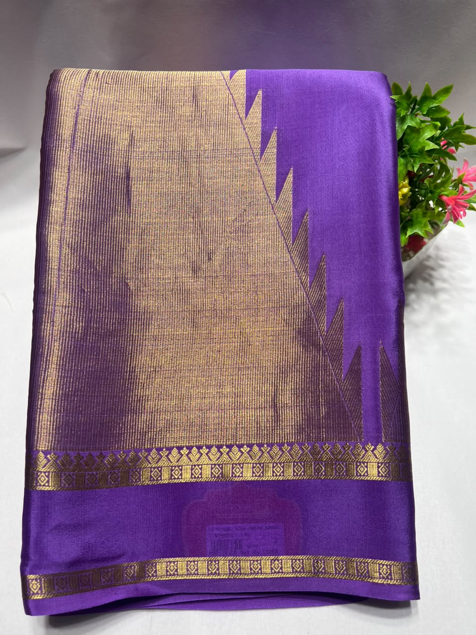 Pure Mysore Silk Saree.