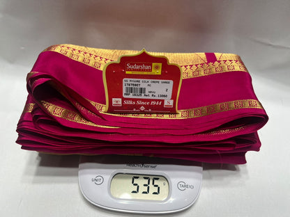 Pure Mysore Silk Saree.