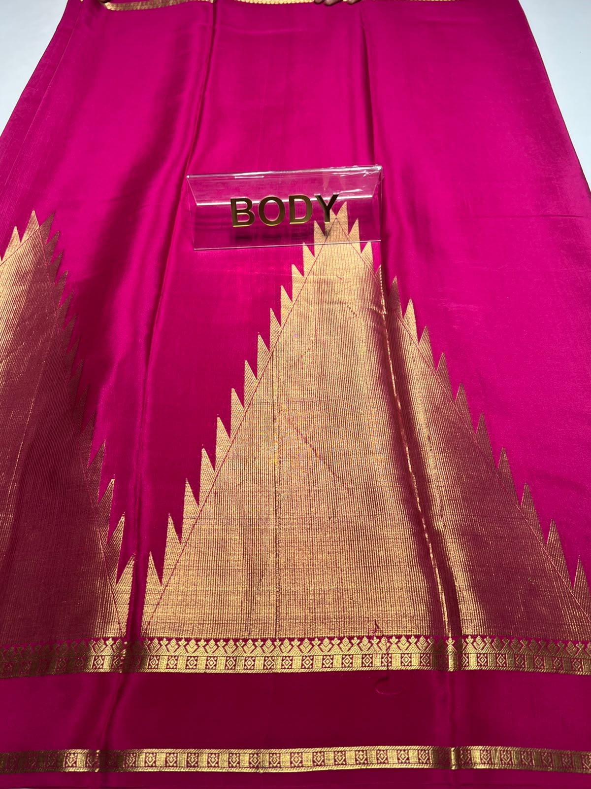 Pure Mysore Silk Saree.