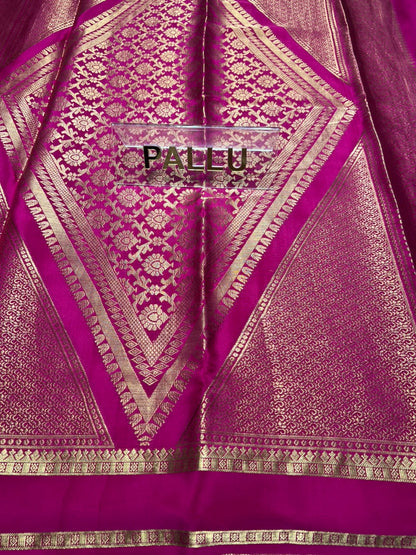 Pure Mysore Silk Saree.