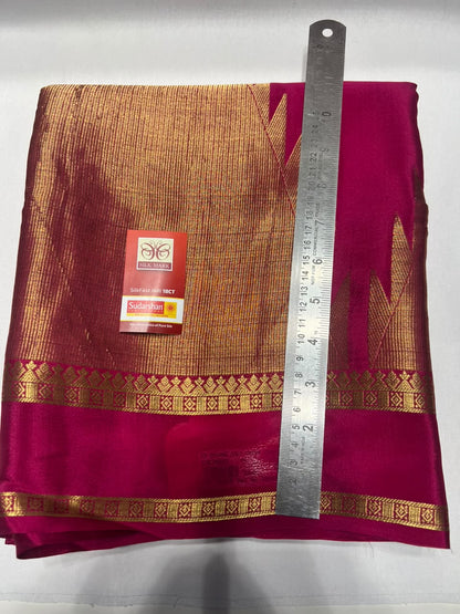 Pure Mysore Silk Saree.
