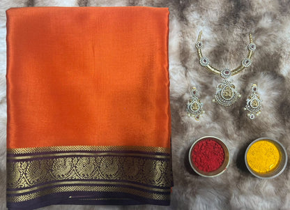 Pure Mysore Silk Saree.