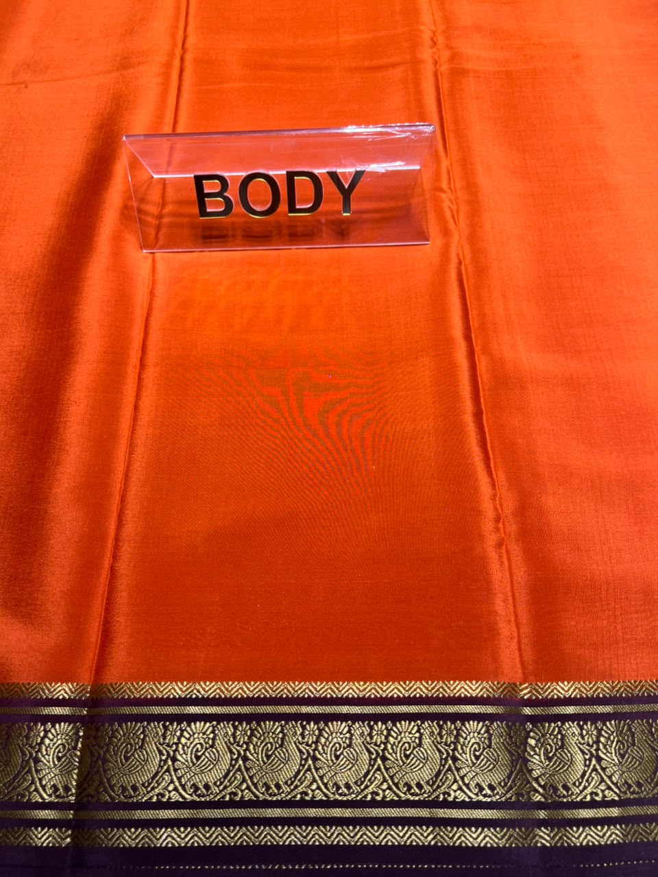Pure Mysore Silk Saree.