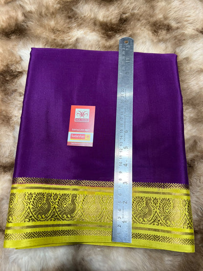 Pure Mysore Silk Saree.