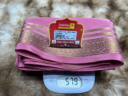 Pure Mysore Silk Saree.