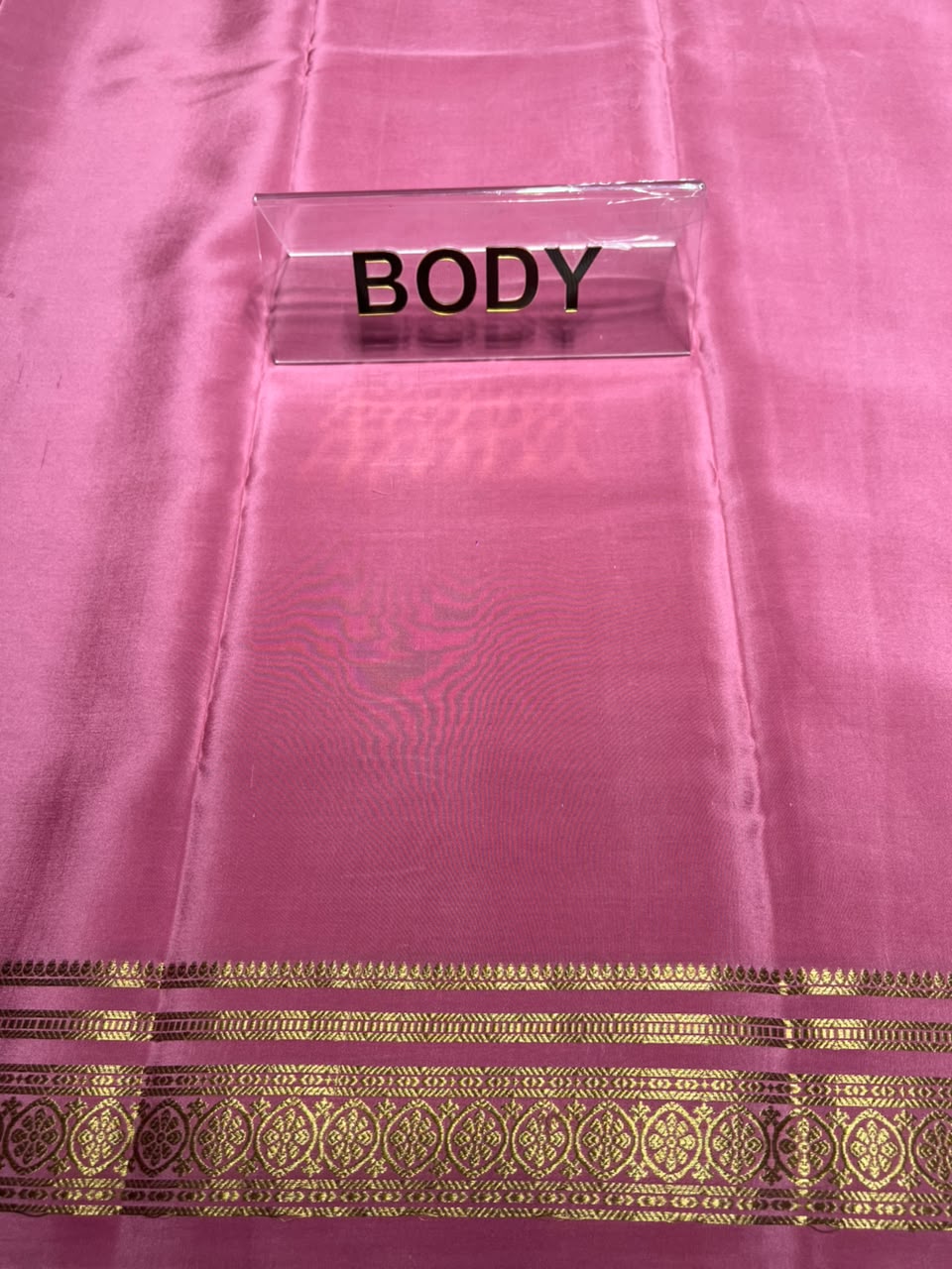 Pure Mysore Silk Saree.