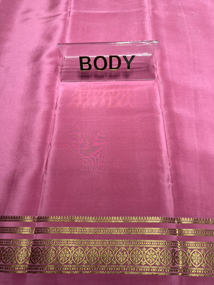 Pure Mysore Silk Saree.