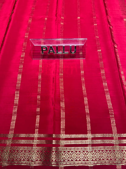 Pure Mysore Silk Saree.