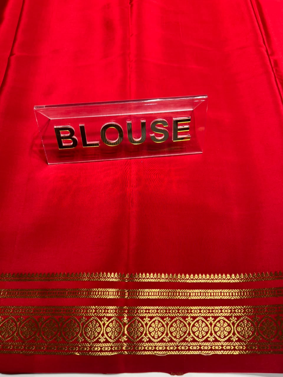 Pure Mysore Silk Saree.
