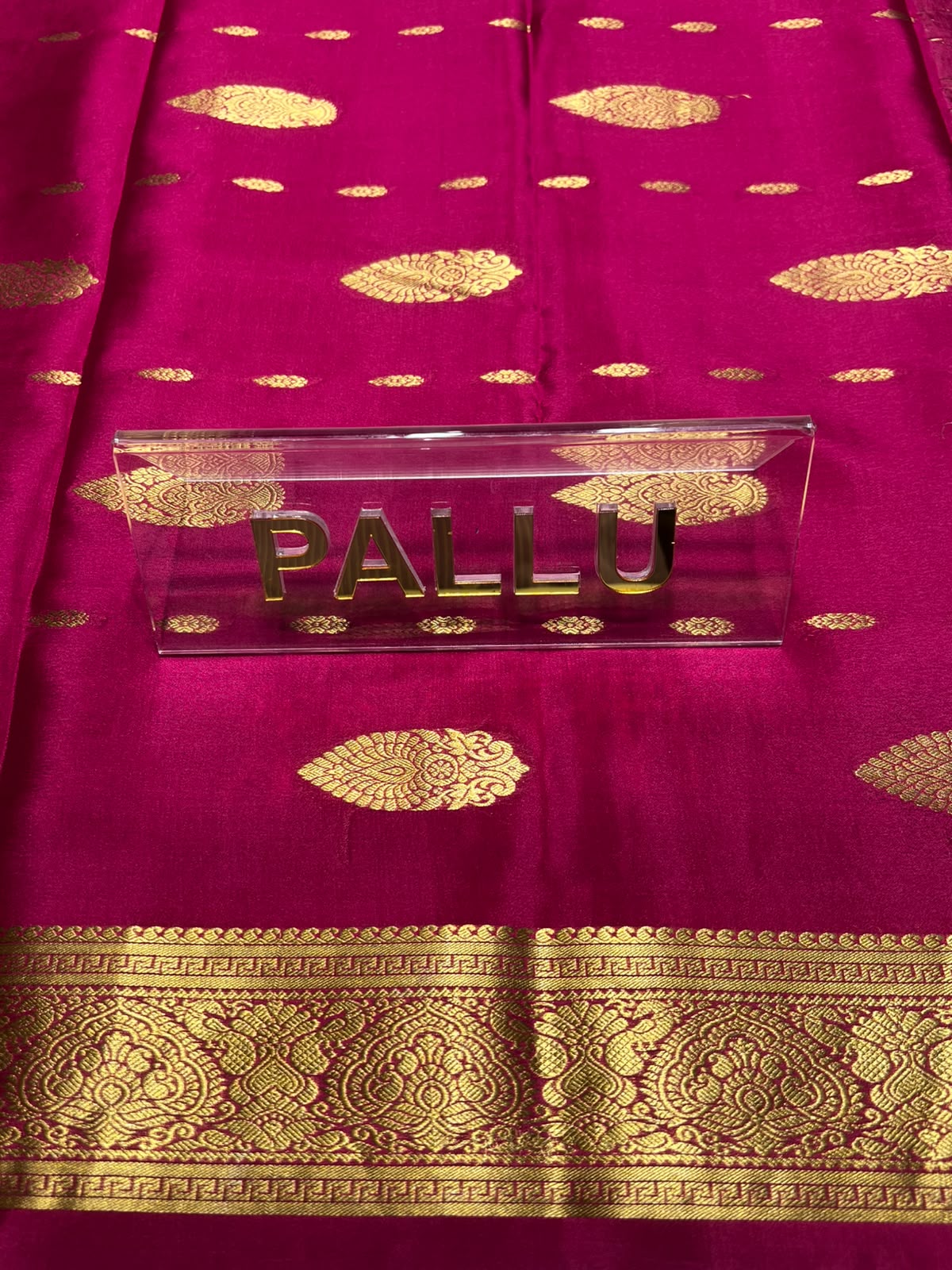 Pure Mysore Silk Saree ( 60 Grams )