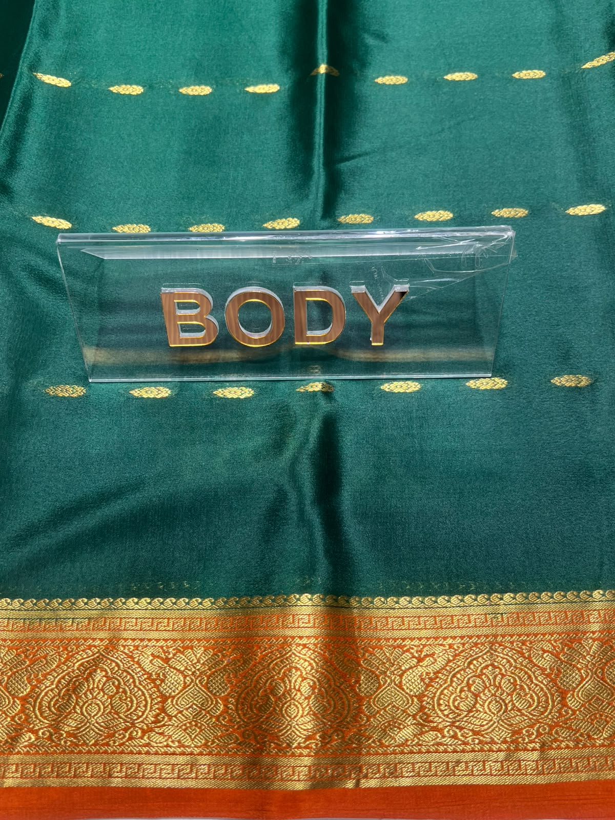 Pure Mysore Silk Saree ( 60 Grams )