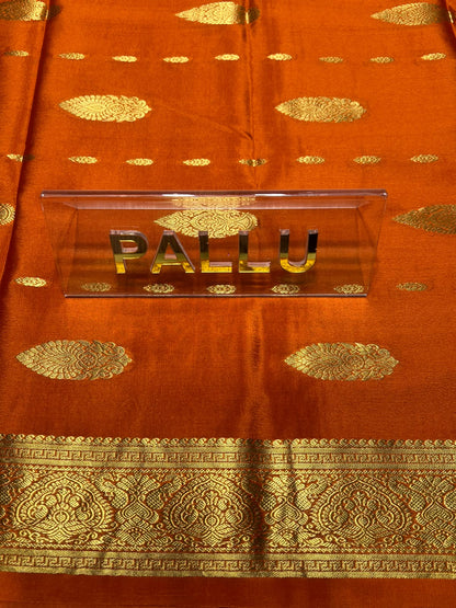 Pure Mysore Silk Saree ( 60 Grams )
