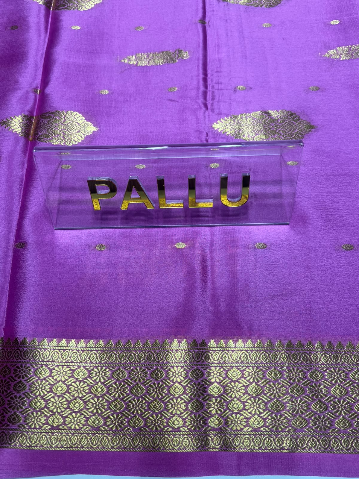 Pure Mysore Silk Saree ( 60 Grams )