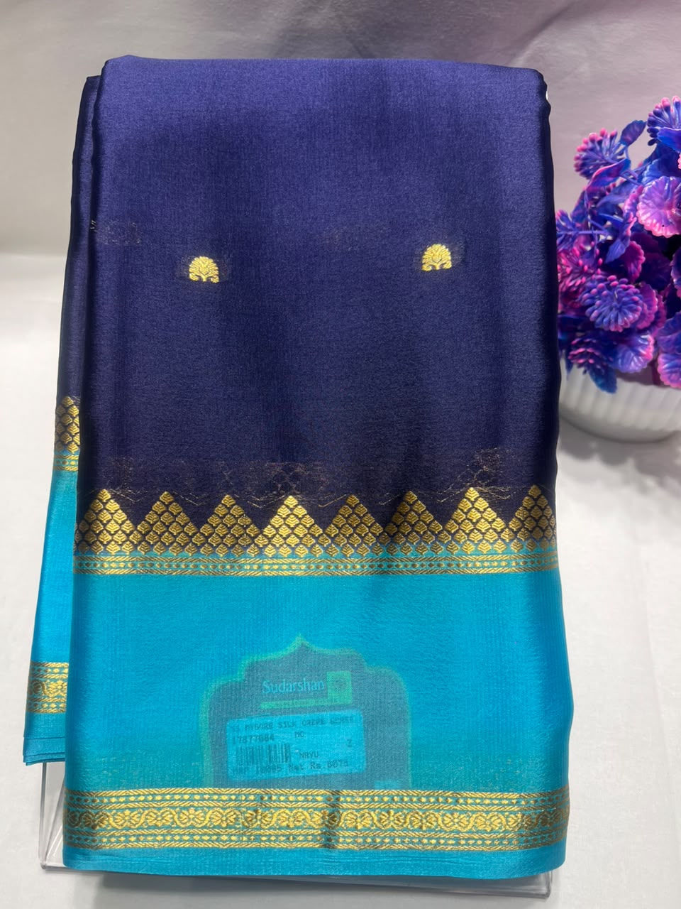 Pure Mysore Silk Saree ( 60 Grams )