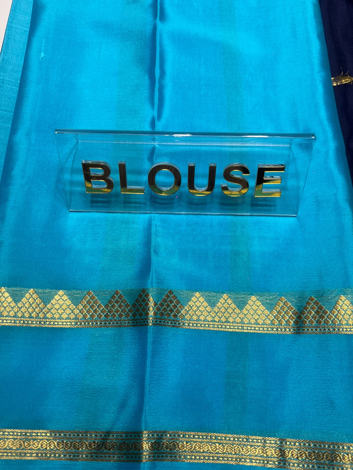 Pure Mysore Silk Saree ( 60 Grams )