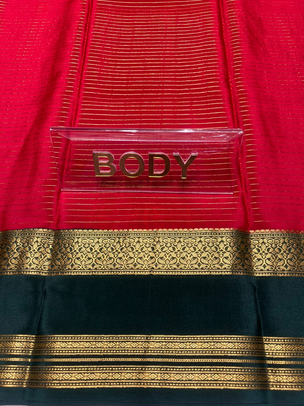Pure Mysore Silk Saree.