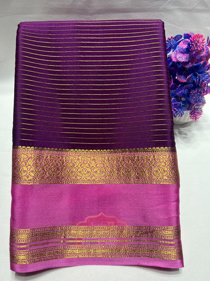 Pure Mysore Silk Saree.