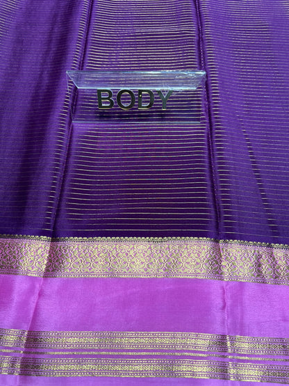 Pure Mysore Silk Saree.