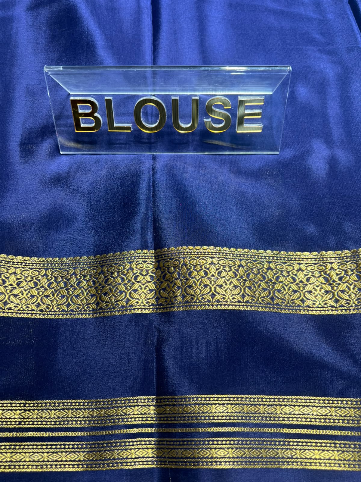 Pure Mysore Silk Saree.