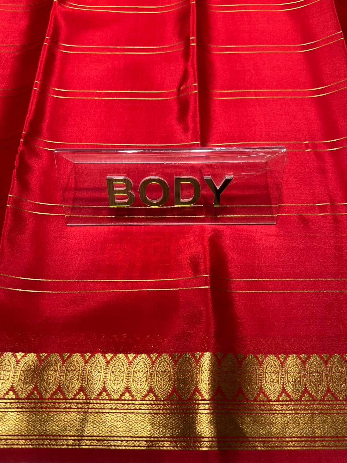Pure Mysore Silk Saree ( 60 Grams )