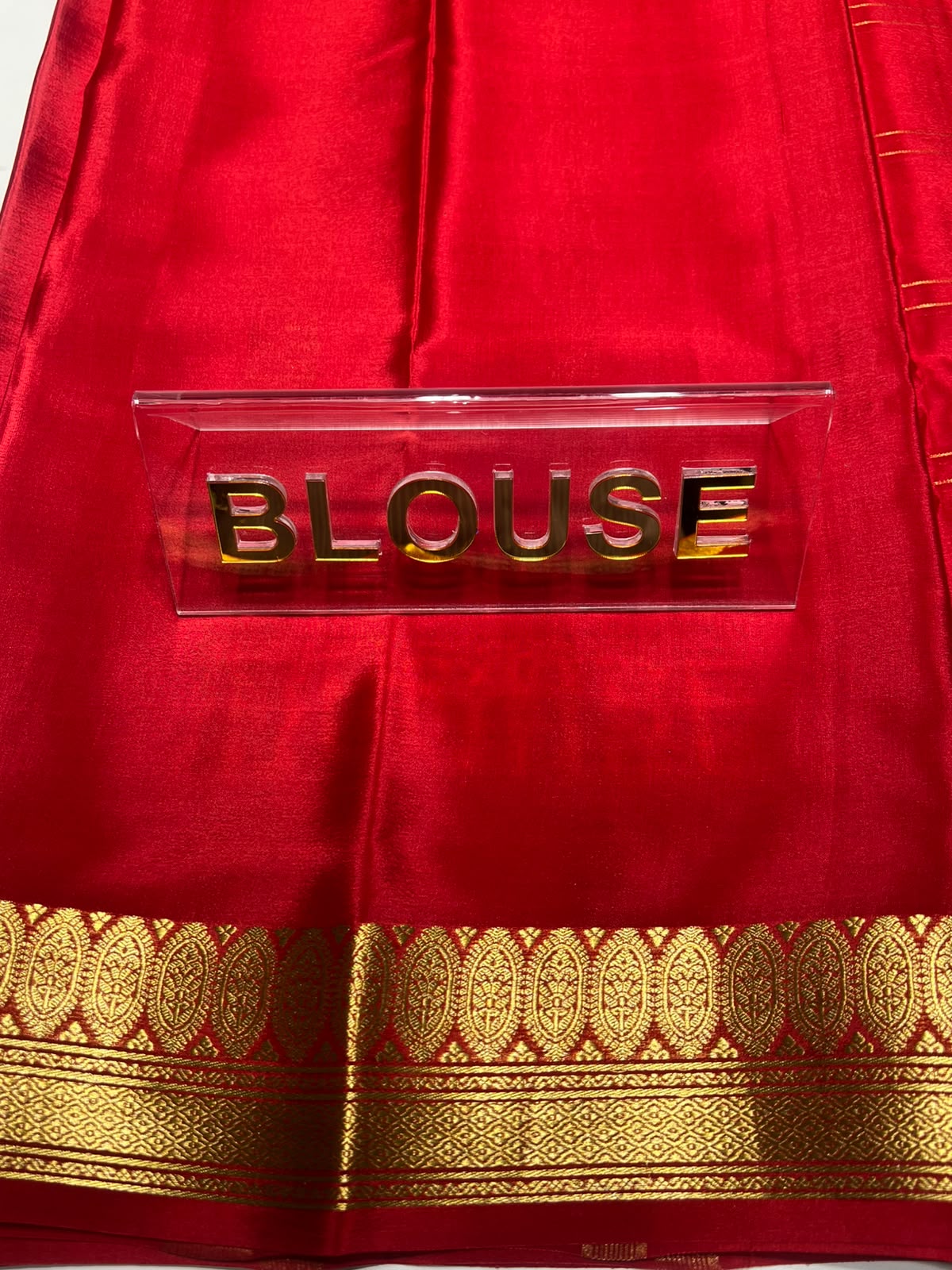 Pure Mysore Silk Saree ( 60 Grams )