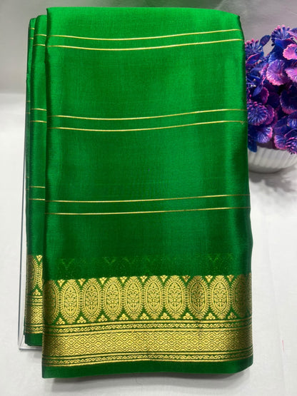 Pure Mysore Silk Saree ( 60 Grams )