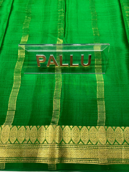 Pure Mysore Silk Saree ( 60 Grams )