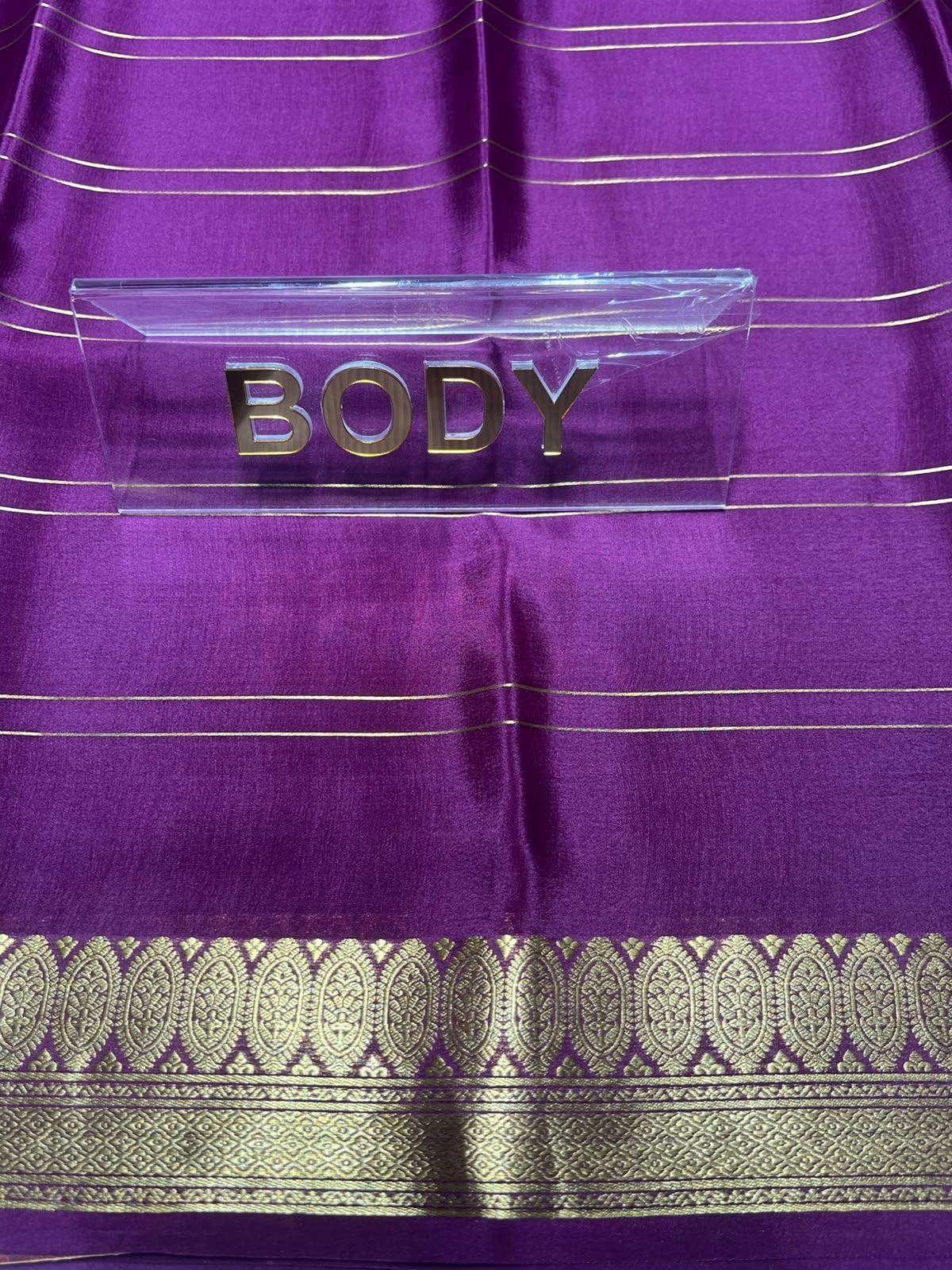 Pure Mysore Silk Saree ( 60 Grams )