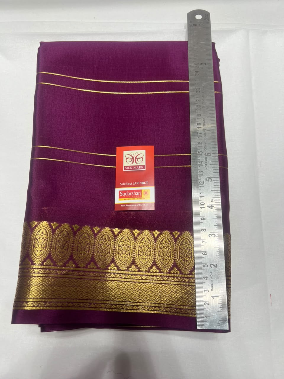 Pure Mysore Silk Saree ( 60 Grams )