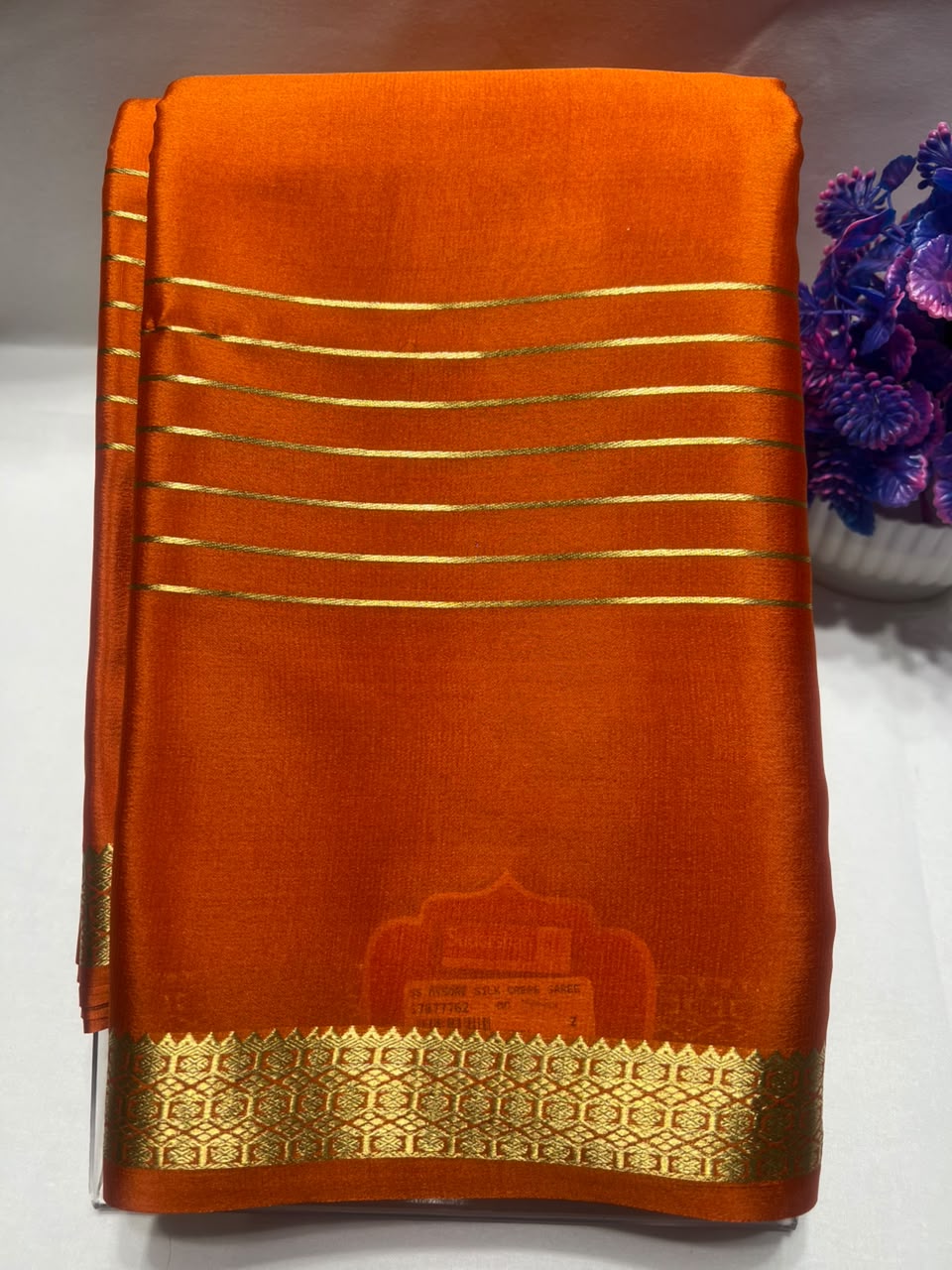 Pure Mysore Silk Saree ( 60 Grams )