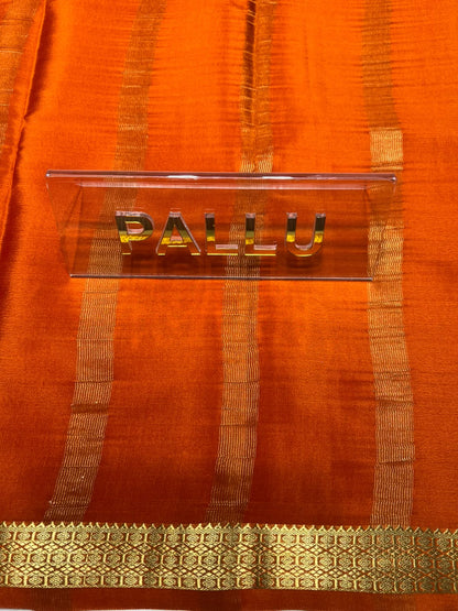 Pure Mysore Silk Saree ( 60 Grams )
