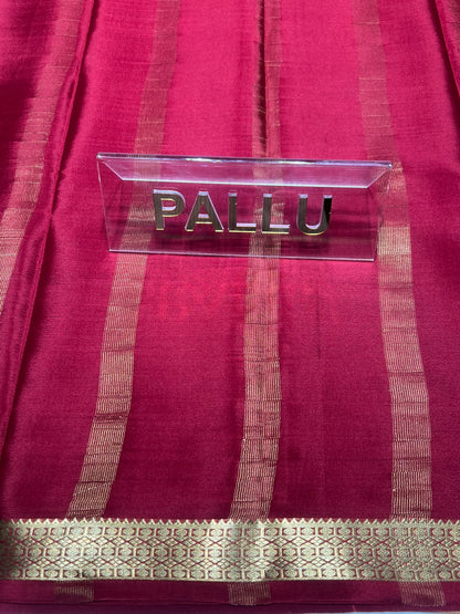 Pure Mysore Silk Saree ( 60 Grams )