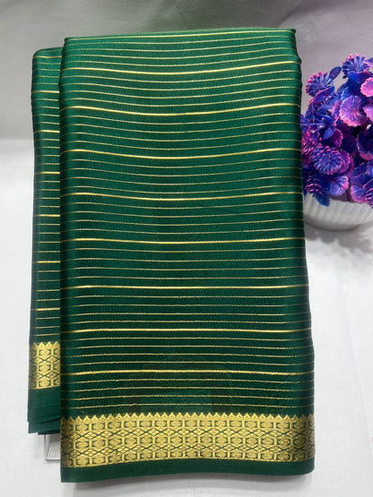 Pure Mysore Silk Saree ( 60 Grams )