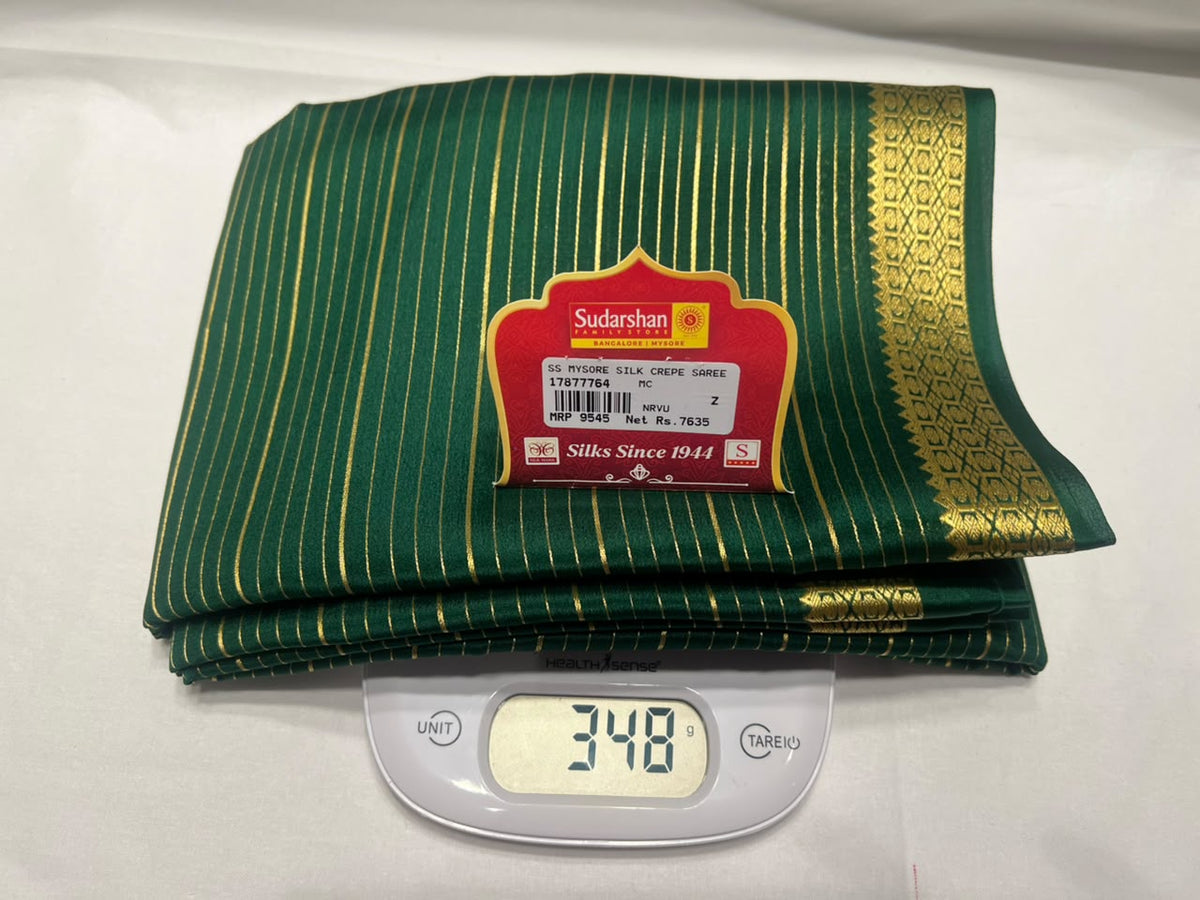 Pure Mysore Silk Saree ( 60 Grams )