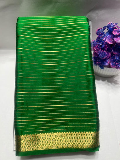 Pure Mysore Silk Saree ( 60 Grams )