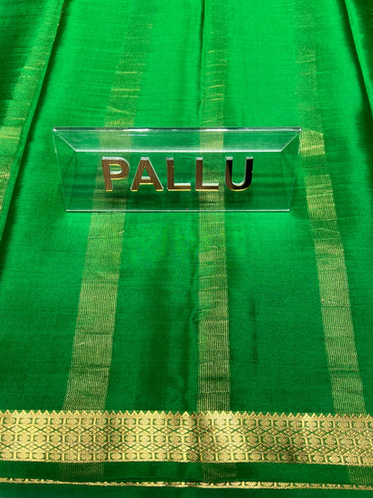 Pure Mysore Silk Saree ( 60 Grams )