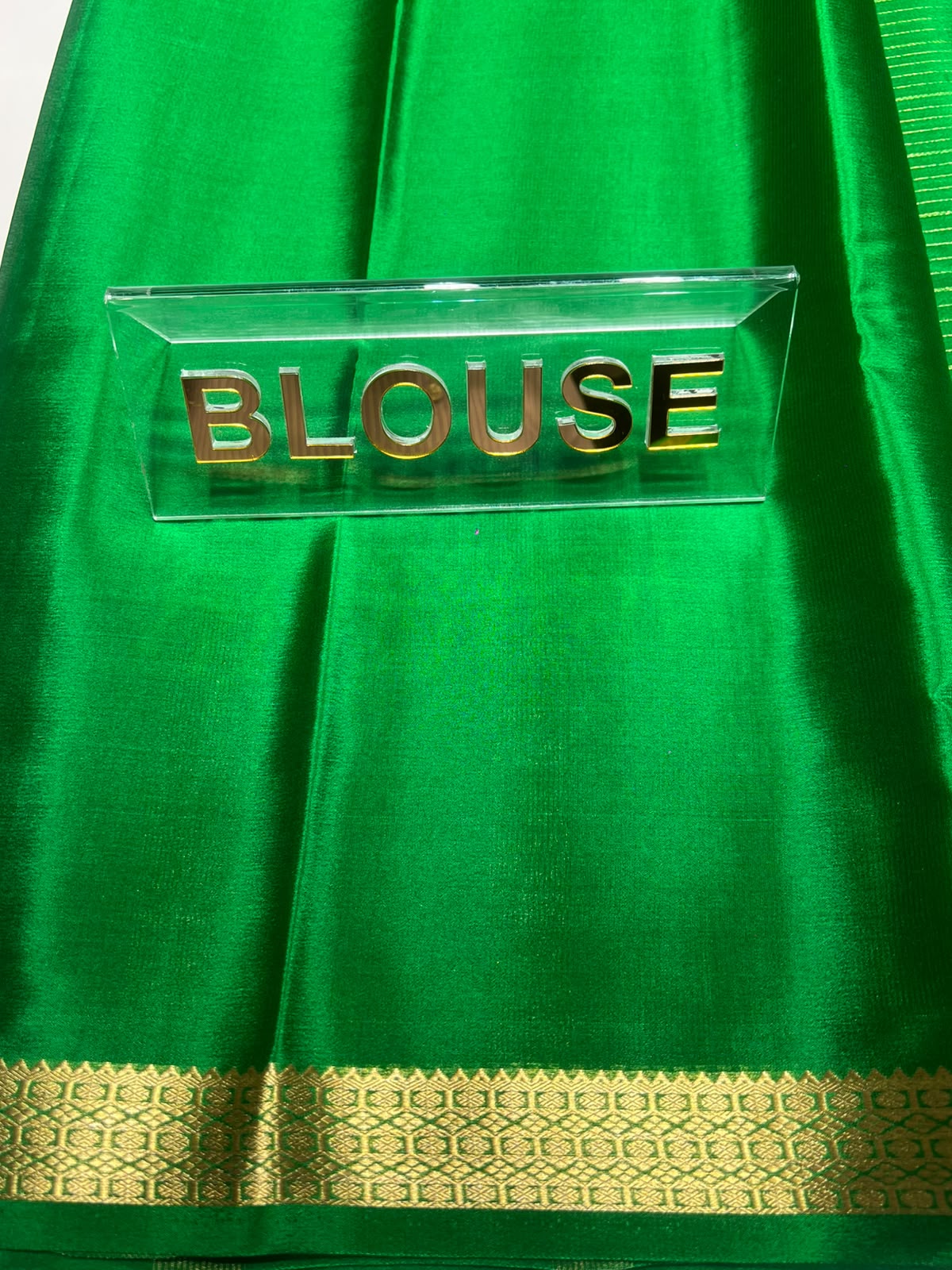 Pure Mysore Silk Saree ( 60 Grams )