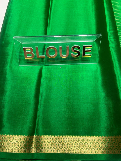 Pure Mysore Silk Saree ( 60 Grams )