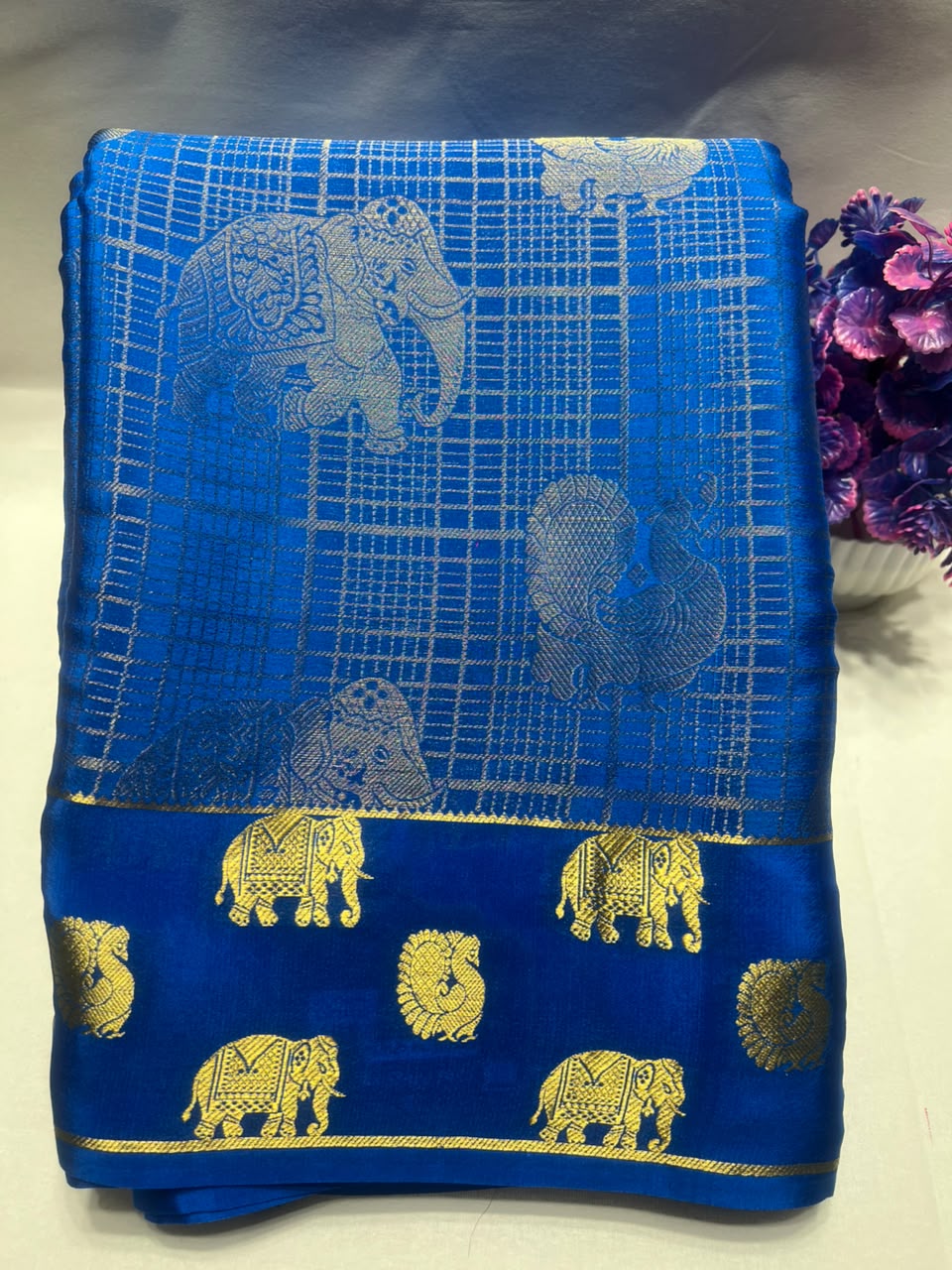 Pure Mysore Silk Saree.