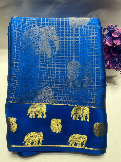 Pure Mysore Silk Saree.