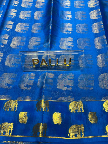 Pure Mysore Silk Saree.