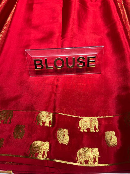 Pure Mysore Silk Saree.