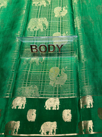 Pure Mysore Silk Saree.