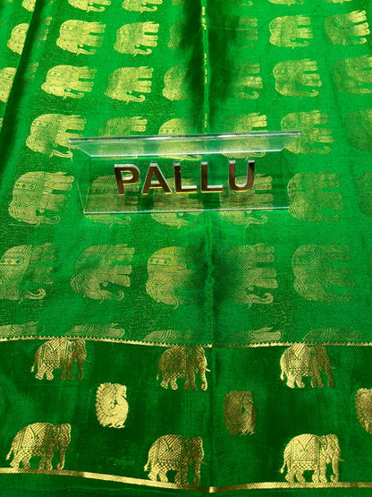 Pure Mysore Silk Saree.