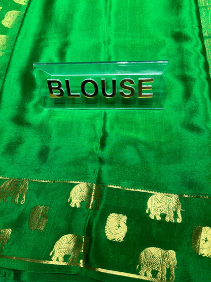 Pure Mysore Silk Saree.